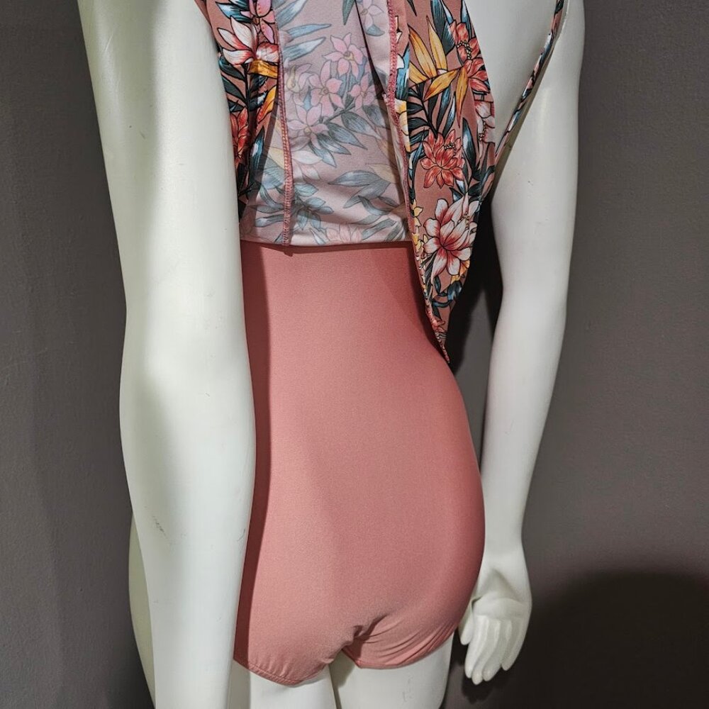 Swim Solutions Tummy-Control Empire Waist Swimdress - Picture 6 of 15